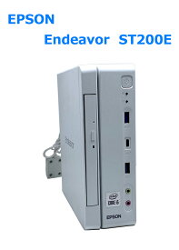 【送料無料】コンパクト PC 小型 ミニPC 【EPSON Endeavor ST200E intel Core i5 10500T 2.30GHz/ メモリ16GB/ 高速SSD 256GB+512GB Win11　省スペース小型 デスクトップ &おまけ付き（中古USB式キーボートとマウス）　WPS Office付き　3ケ月保証