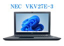 【送料無料】ETC: 高速SSD NEC VersaPro VKV27E-3 Windows11 intel Core i7-7500U 2.70GHz メモリー8GB SSD 256GB Office 付き HDMI 15.6インチ A4サイズ ノートパソコン【中古】【3ケ月保証】