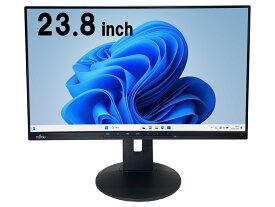 【送料無料】TF: 富士通 23.8型液晶ディスプレイ DY24-9T / B24-9　TS/ FullHD 1920x1080/ D-sub,DVI,Displayport フルHD(1920×1080) 中古ディスプレイ 中古モニター /24型 ワイド 液晶モニター【3ケ月保証】