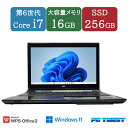 【送料無料】ETC: NEC PC-NS750DAB-J（NS750/D） intel core i7-6567U 3.20GHz/メモリ:16GB/SSD:256GB（2.5インチ）/1920 × 1080/タッチパネル/無線LAN/WEBカメラ/BD/中古 ノートパソコン Windows11 Home 15.6インチ A4サイズ WPS Office 付き 【中古】【3ケ月保証】
