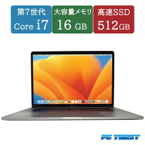 楽天市場】macbook pro 15インチ 16gb i7 512gbの通販