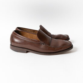 【中古】GORDON&BROS ゴードンアンドブロス ローファー レザーシューズ ブラウン 6