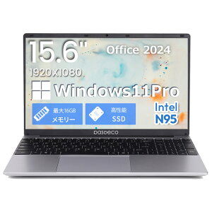 �y�Œ�2�N�ۏ؁z�V�i �m�[�g �p�\�R�� Office ���� PASOECO pr1597 15.6�^ CPU�C���e�� N95 Windows11pro MS Office 2024 �Ɍy�E�ɔ�