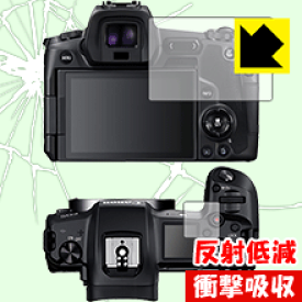 衝撃吸収【反射低減】保護フィルム Canon EOS Ra / R 日本製 自社製造直販