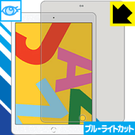 ブルーライトカット【光沢】保護フィルム iPad (第7世代・2019年発売モデル) 日本製 自社製造直販