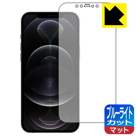 ブルーライトカット【 反射低減 】保護フィルム iPhone 12 Pro Max 日本製 自社製造直販
