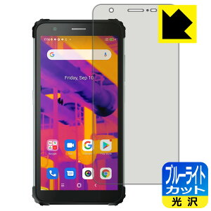 ブルーライトカット【 光沢 】保護フィルム Blackview BV6600 Pro 日本製 自社製造直販