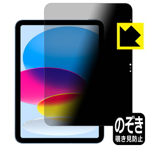 Privacy Shield【 覗き見防止・反射低減 】保護フィルム iPad (第10世代・2022年発売モデル) 日本製 自社製造直販