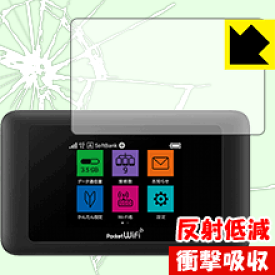 衝撃吸収【反射低減】保護フィルム Pocket WiFi 603HW / 601HW 日本製 自社製造直販
