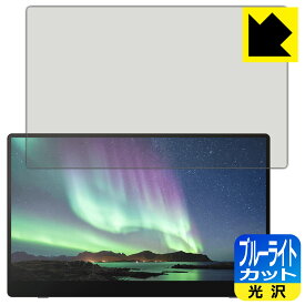 ブルーライトカット【 光沢 】保護フィルム RICOH Light Monitor 150/150BW, Portable Monitor 150/150BW 日本製 自社製造直販