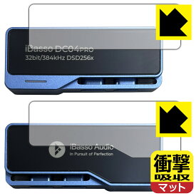 衝撃吸収【 反射低減 】保護フィルム iBasso Audio DC04PRO (表面用/背面用) 日本製 自社製造直販