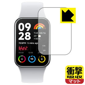 衝撃吸収【 反射低減 】保護フィルム Xiaomi Smart Band 8 Pro 日本製 自社製造直販