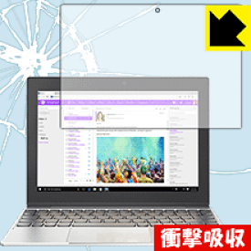 衝撃吸収【光沢】保護フィルム Lenovo ideapad MIIX 320 日本製 自社製造直販