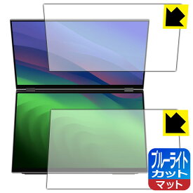 ブルーライトカット【 反射低減 】保護フィルム EHOMEWEI 16インチ デュアルモバイルモニター XQ-160PW (E160DSX) 日本製 自社製造直販