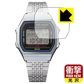 衝撃吸収【 光沢 】保護フィルム CASIO Collection ABL-100WE / ABL-100WEG 日本製 自社製造直販