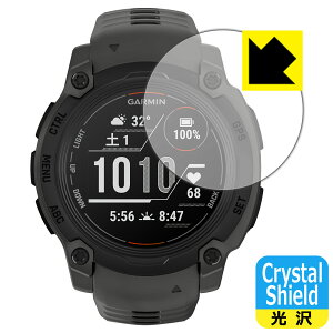 Crystal Shield�y ���� �z�ی�t�B���� GARMIN Instinct E �y �P�[�X�T�C�Y 40mm�p �z (3���Z�b�g) ���{�� ���А�������