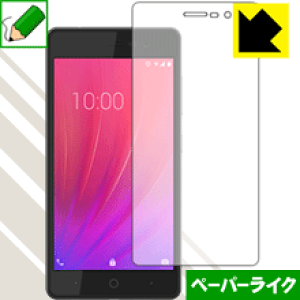 �y�[�p�[���C�N�ی�t�B���� ZTE BLADE E02 (�O�ʂ̂�) ���{�� ���А�������