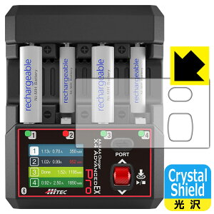 Crystal Shield�y ���� �z�ی�t�B���� HiTEC AA/AAA Charger X4 ADVANCED EX Pro �p ���{�� ���А�������