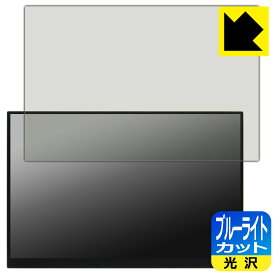 ブルーライトカット【 光沢 】保護フィルム EHOMEWEI 16インチ 2.5K モバイルモニター TM-160PW 日本製 自社製造直販
