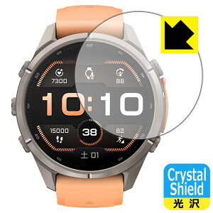 Crystal Shield�y ���� �z�ی�t�B���� GARMIN fenix 9 Pro �y �P�[�X�T�C�Y 43mm�p �z ���{�� ���А�������