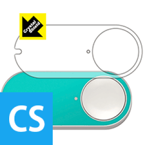 Crystal Shield Amazon Dash Button (3���Z�b�g) ���{�� ���А�������