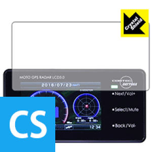 Crystal Shield MOTO GPS RADAR LCD 3.0 (3���Z�b�g) ���{�� ���А�������