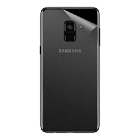 スキンシール Galaxy A8 (2018) SM-A530F 【透明・すりガラス調】