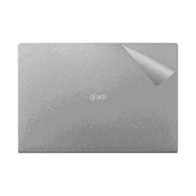 スキンシール LG gram 17インチ (17Z990シリーズ) 【 透明・すりガラス調 】