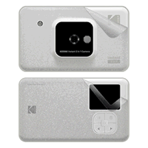 �X�L���V�[�� KODAK �C���X�^���g�J�����v�����^�[ C210 (�O�ʁE�w�ʃZ�b�g) �y �����E����K���X�� �z