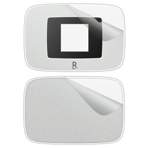 �X�L���V�[�� Rakuten WiFi Pocket Platinum �p (�\��/�w�ʃZ�b�g) �y �����E����K���X�� �z ���{�� ���А�������