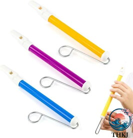【全品5%ポイント】キッズ スライドホイッスル楽器 3 個 子供用 ホイッスル 楽器玩具 カラフル 9 インチ 口腔筋力トレーニング 耐衝撃性 入門楽器 教育 フルート 少年少女 親子ゲーム 初心者 楽器愛好者 贈り物