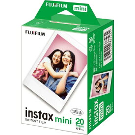 FUJIFILM チェキ フイルム ミニ 20枚 instax mini 20 【10枚入x 2パック】 チェキフイルム チェキ用フィルム 富士フイルム チェキフィルム 【売れ筋】富士フイルム チェキ フイルム instax mini JP2