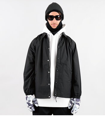 楽天市場 スノーボードウェア ジャケット メンズ スノボウェア コーチジャケット 防水 撥水 ハイポラ ｈｉｐｏｒａ スノーボード グラトリ スノーボードパーク ストリートスタイル スキー スノボ Snj 52 Himassmania ハイマスマニア スノーボードとスポーツのpeace