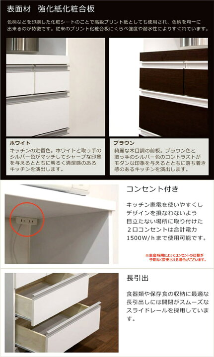 楽天市場】レンジ台 60幅 完成品 スリム コンパクト レンジボード ロー 