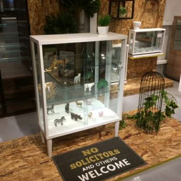 楽天市場】脚付き コレクションケース コレクションボード 幅75cm 3段 