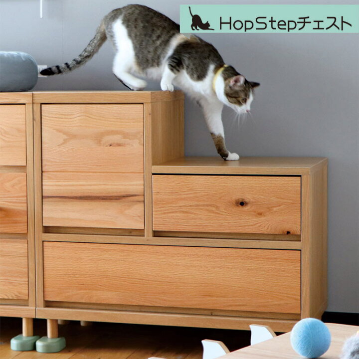 楽天市場】北欧 猫 ねこ ネコ 猫家具 チェスト ロー コンパクト 省 