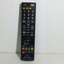 【中古】 テレビ リモコン 三菱 RL18902