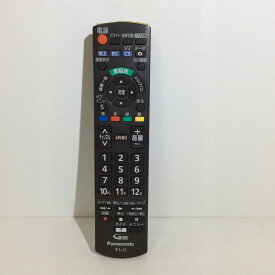 【中古】テレビ リモコン パナソニック Panasonic N2QAYB000814