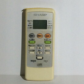 【中古】照明 リモコン SHARP　シャープ A006SD