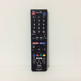 【中古】テレビ リモコン SHARP　シャープ AQUOS アクオス GB278SB