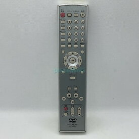 【中古】 テレビ　DVD リモコン HITACHI　日立 DVL-RM800