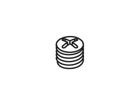 【純正品・新品】 パナソニック Panasonic ラックシアター ガラス扉取り付け用ねじ RHD80003