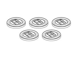 【純正品・新品】 パナソニック Panasonic ラックシアター キャスター受け台座（黒） TBLB3008 送料