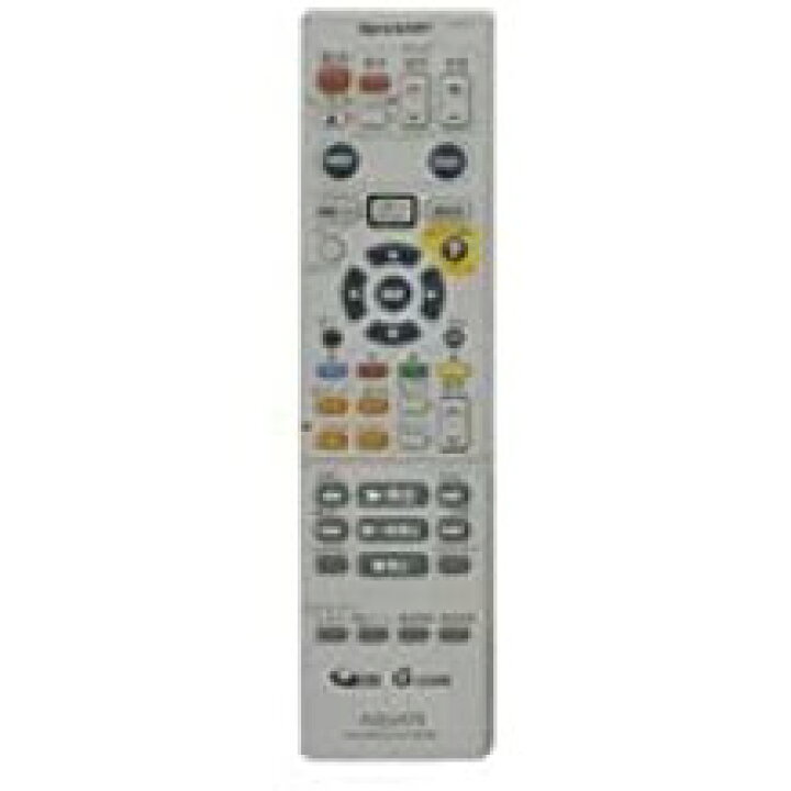 Amazon.co.jp: SHARP DVD用純正リモコン 0046380170 GA512PA : 家電 