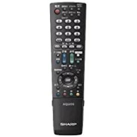 【中古】シャープ[SHARP]　シャープ液晶テレビ用リモコン＜ブラック系＞（LC-20NE7） ブラック系 0106380466