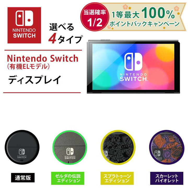楽天市場】有機EL モデル Nintendo Switch ディスプレイのみ  