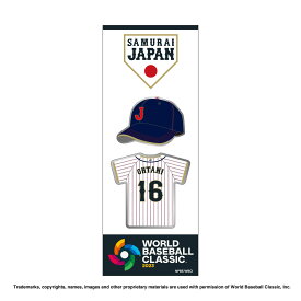 2023 WBC 選手 大谷翔平 16番 ユニフォーム 型 ピンバッジ ( ホーム )