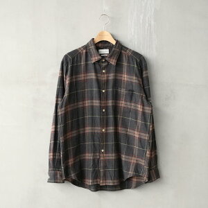 Manual Alphabet �}�j���A�� �A���t�@�x�b�gBRUSHED CHECK LOOSE FIT R/C SHT�V���c ���M�����[�J���[�����Y ���f�B�[�X