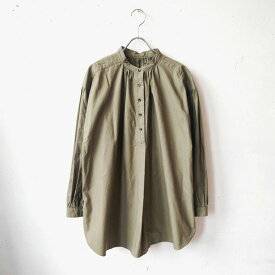 Nigel Cabourn ーWOMANーナイジェルケーボン ウーマン VINTAGE GATHER BLOUSEブラウス　シャツ