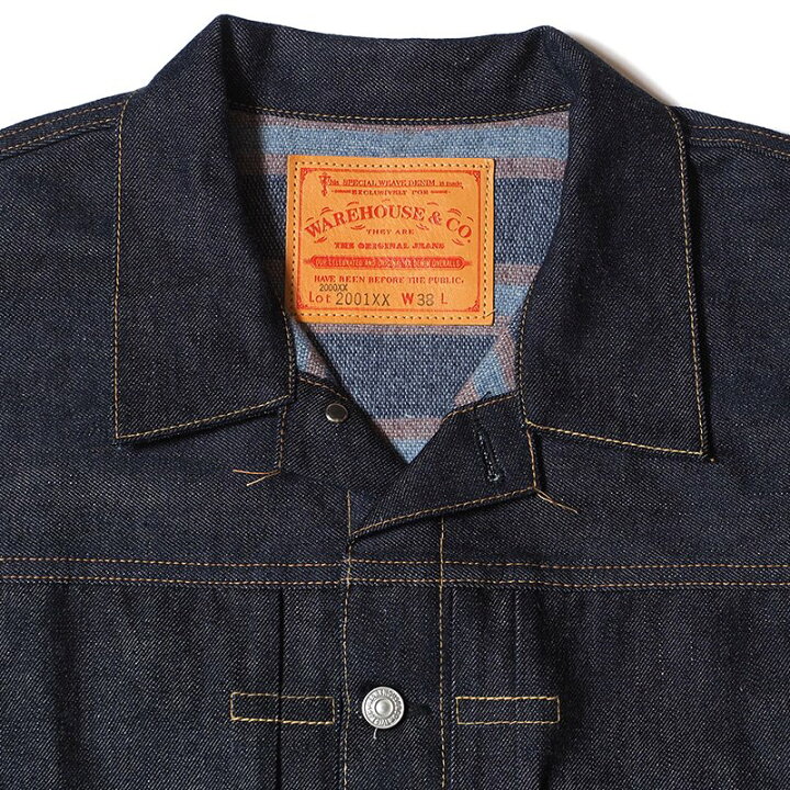 楽天市場】WAREHOUSE & CO.ウエアハウスDEAD STOCK BLUEDSB 2001XX 